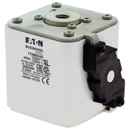 Säkring usnabb aR 1300VAC/900VDC 400A 3 ändansl.BKN80 M12 K-ind