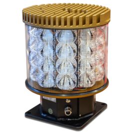 Högintensivt hinderljus LED vit+IR 230VAC 100000cd B IP65 Högintensivt hinderljus LED vit+IR 230VAC 100000cd B IP65