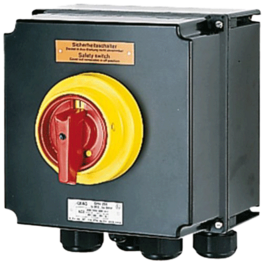 Safety switch 690V 80A 6-pol+NO-NC aux.contact 2*M50/M25 IP66 Ex Safety switch 690V 80A 6-pol+NO-NC aux.contact 2*M50/M25 IP66 Ex