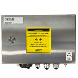 Control/fault mon.obstuction lights Modbus/GSM 100-240VAC IP65 AISI316