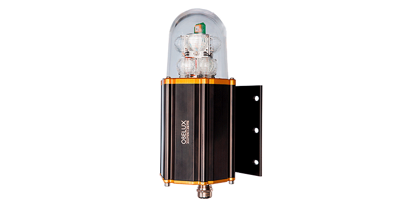 Medium intensity flight warning light from Obelux, according to TSFS 2020:88
